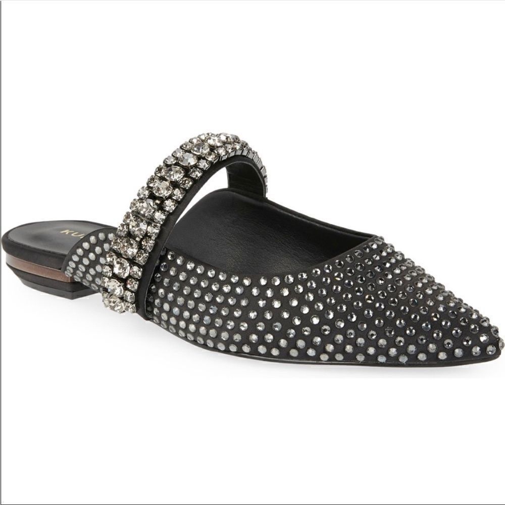 Kurt Geiger London Princely Shoes rhinestone black